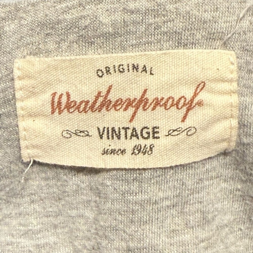 Weatherproof Vintage Pullover Blue Excellent Faux Fur Sherpa 1/4 Zip Women M - Picture 5 of 9